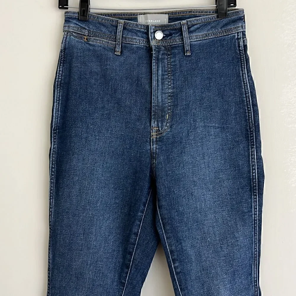 NWOT Everlane The Way-High® Clean Front Skinny in Jean Vintage Blue Size 28